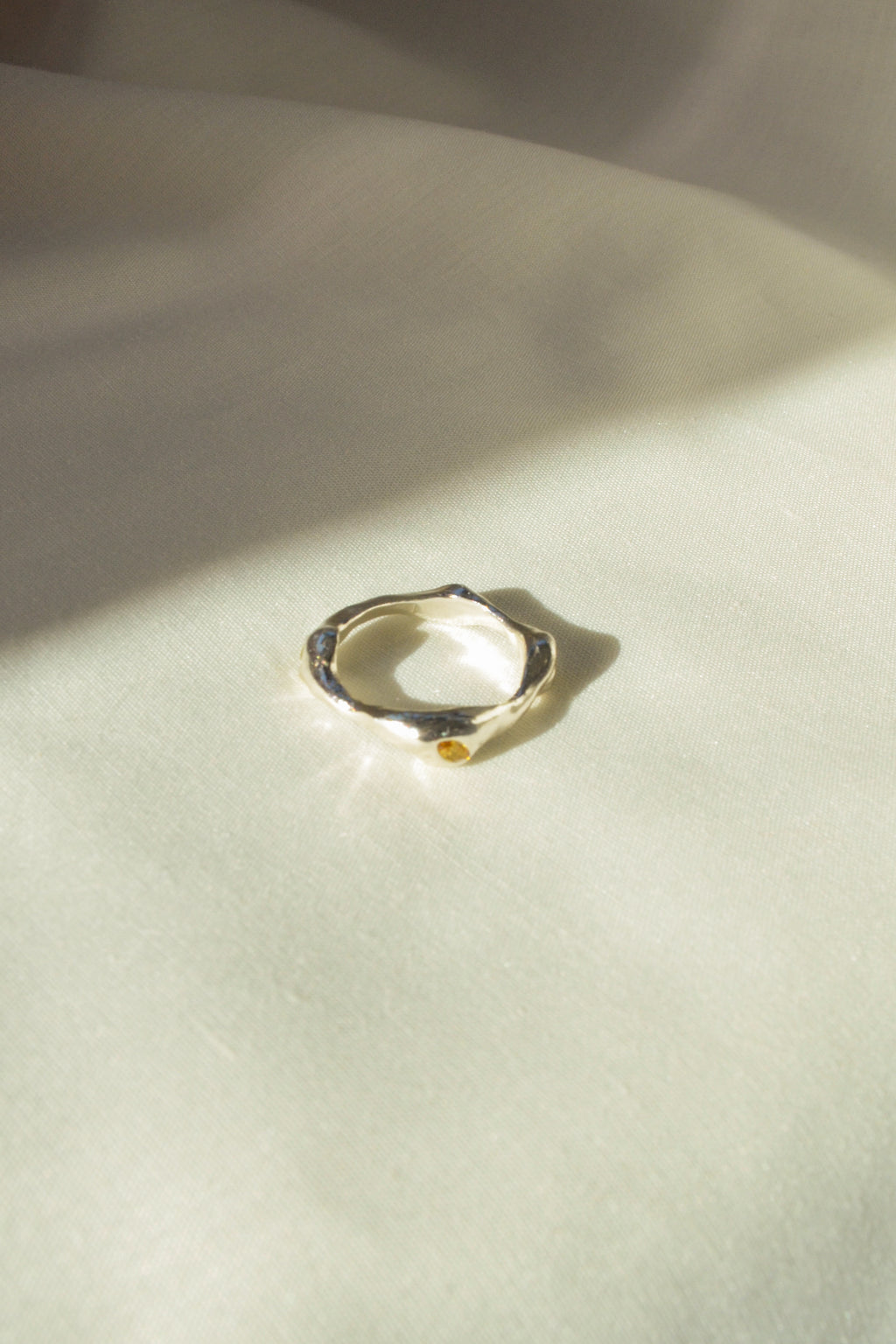 yellow drop ring
