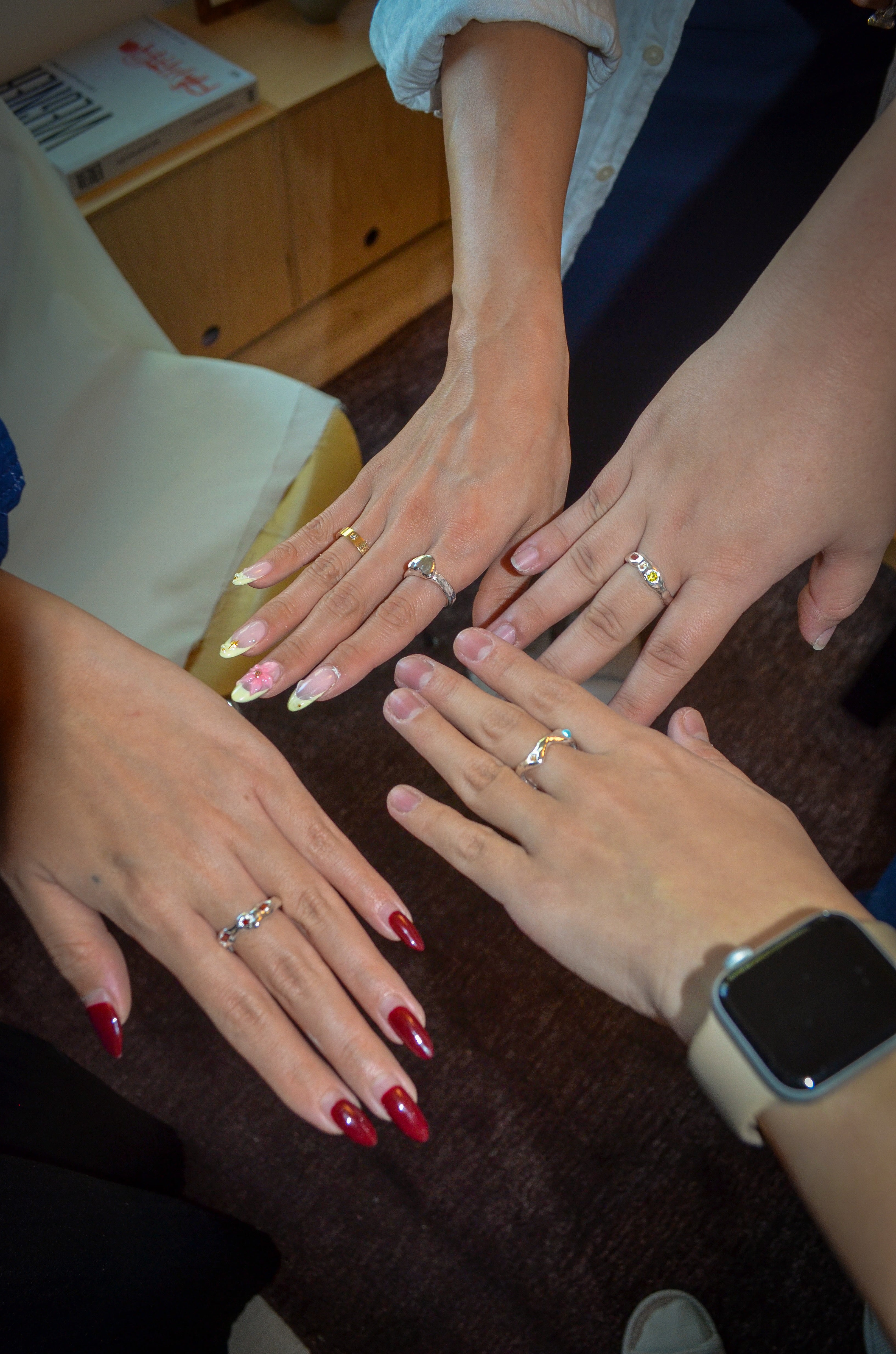 6/20 group workshop: silver ring making