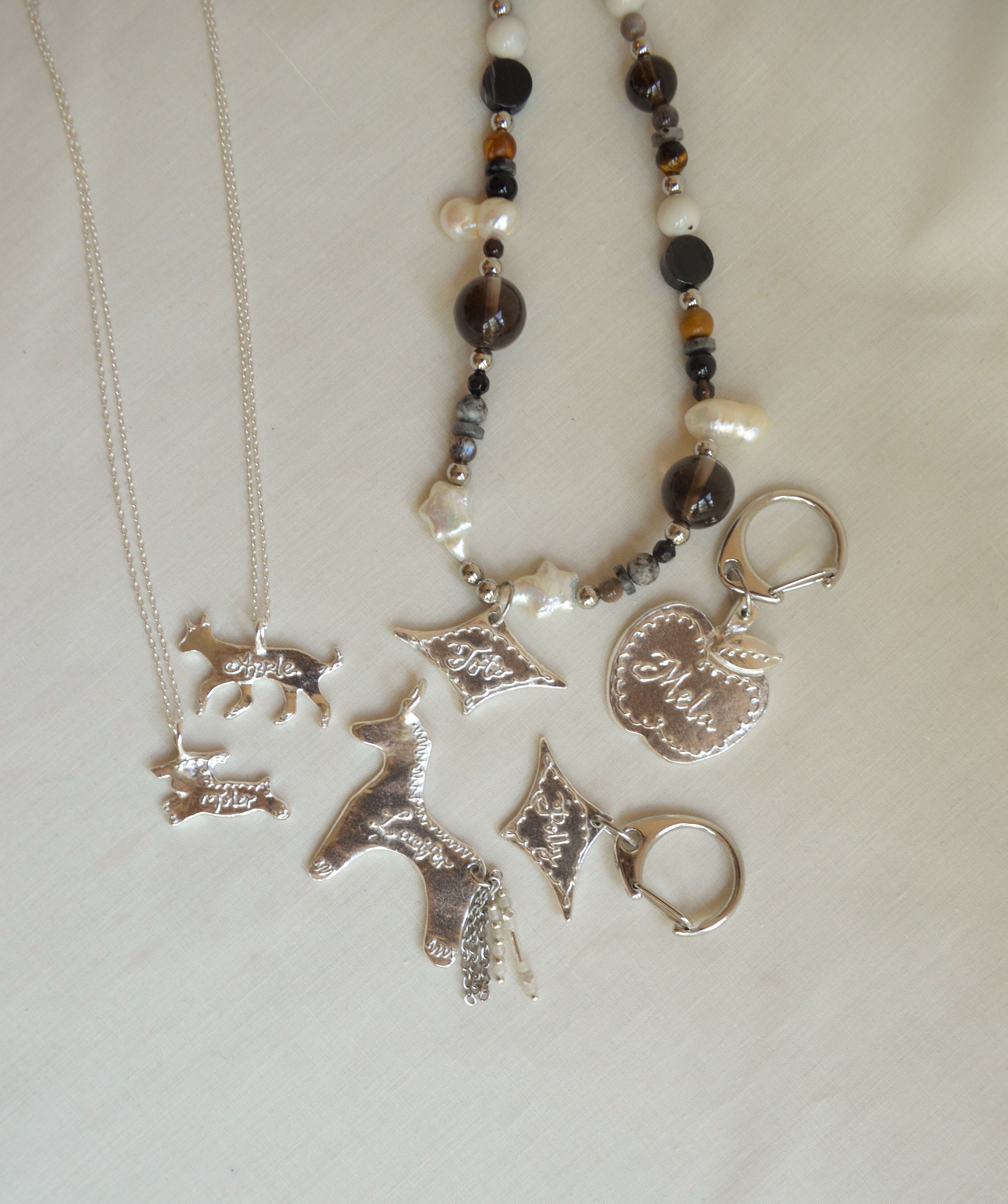 5/22 group workshop: silver charm making