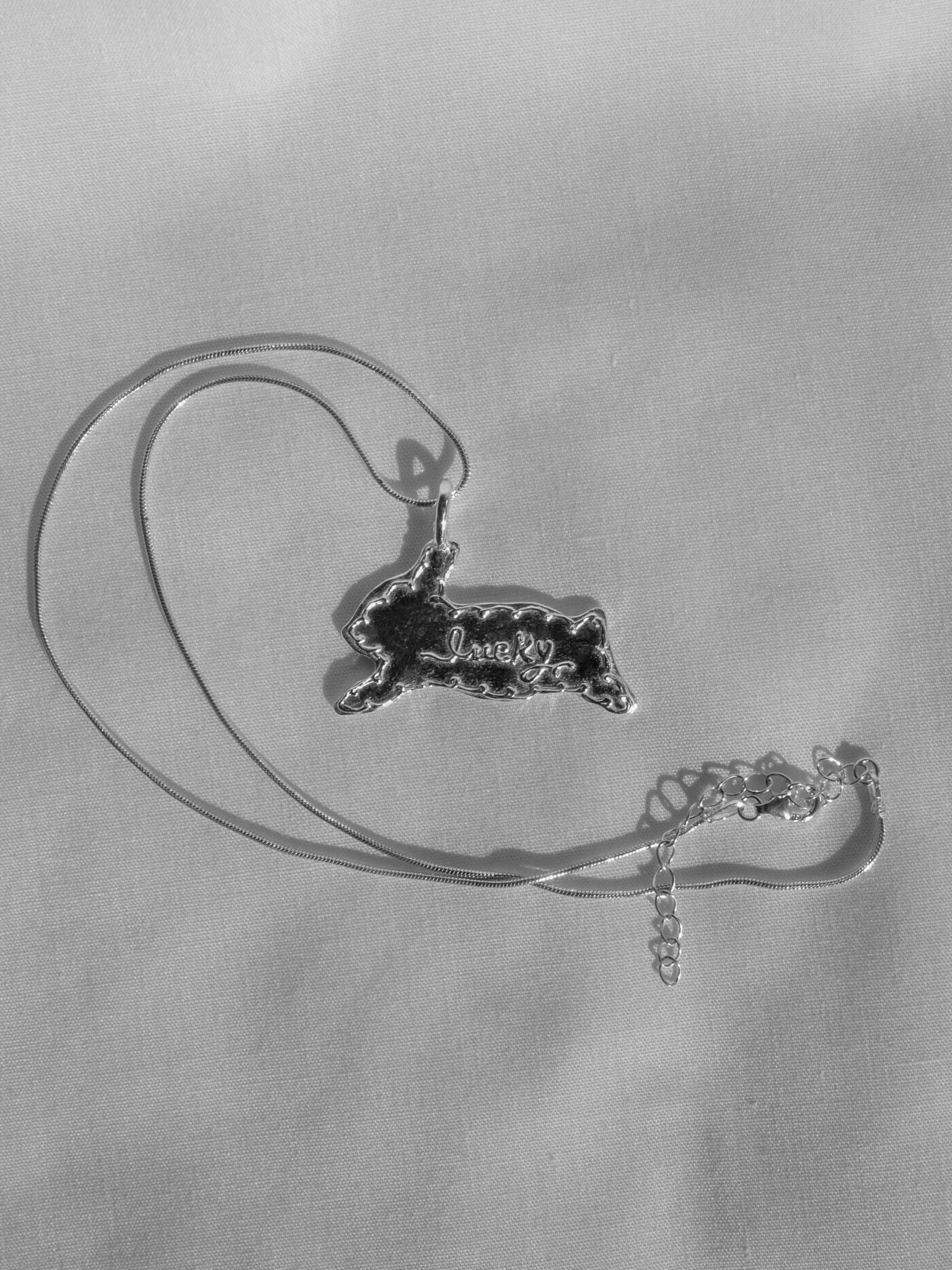 lucky bunny necklace
