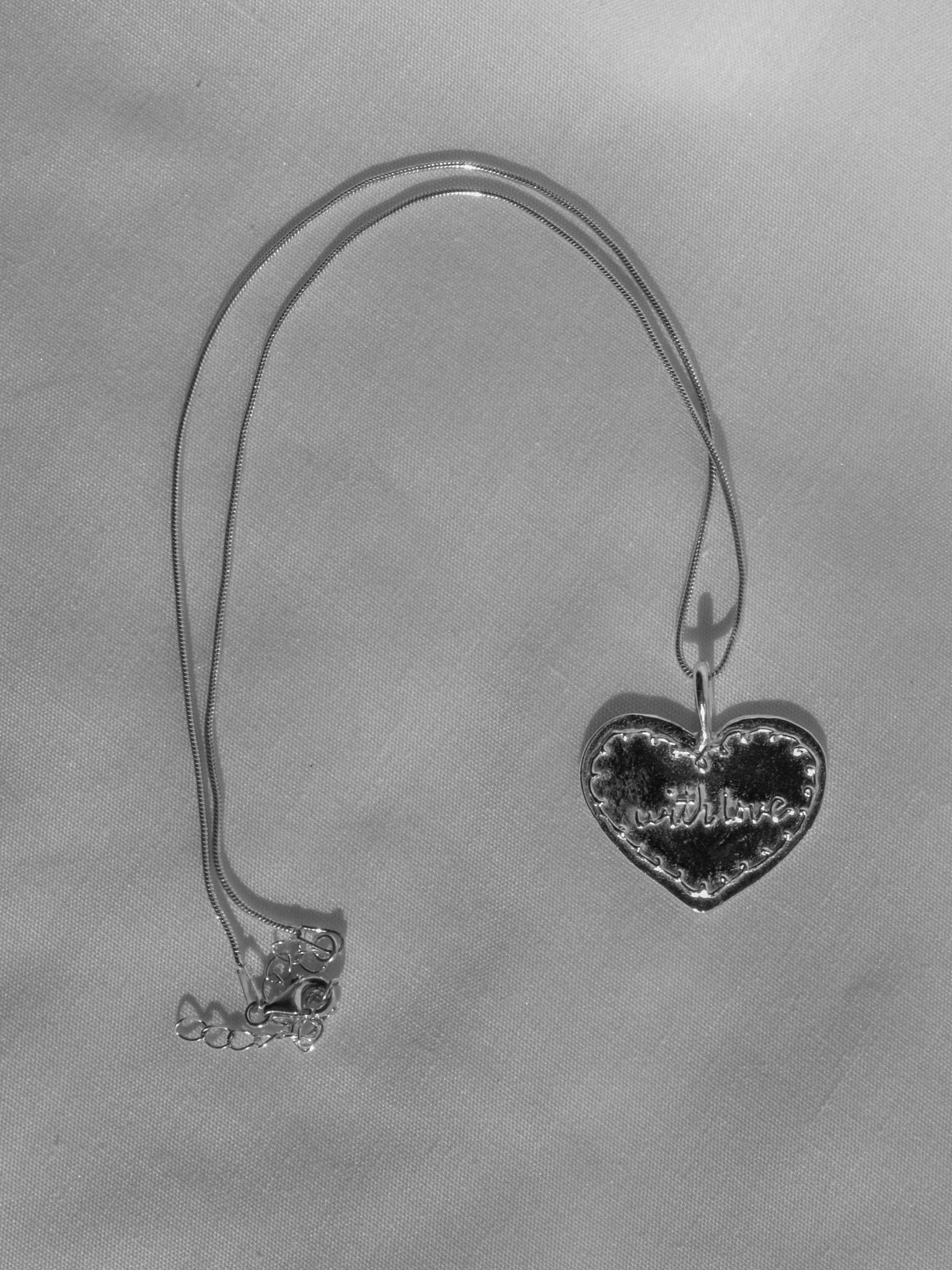 with love necklace