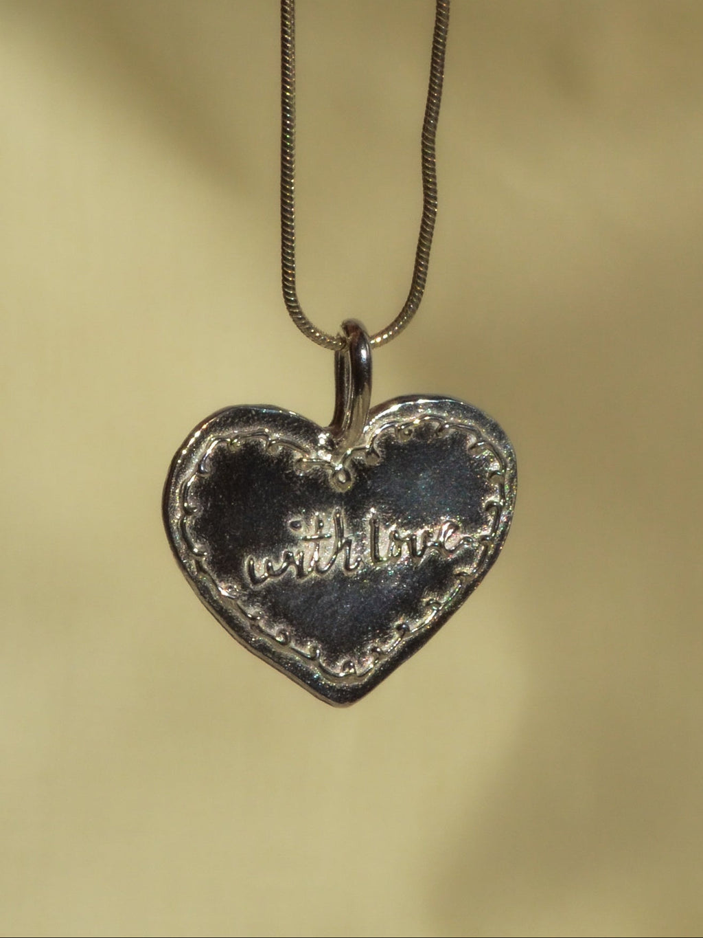 with love necklace