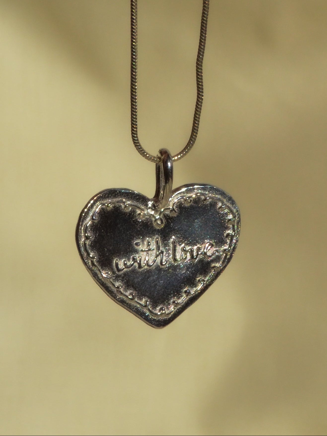 with love necklace