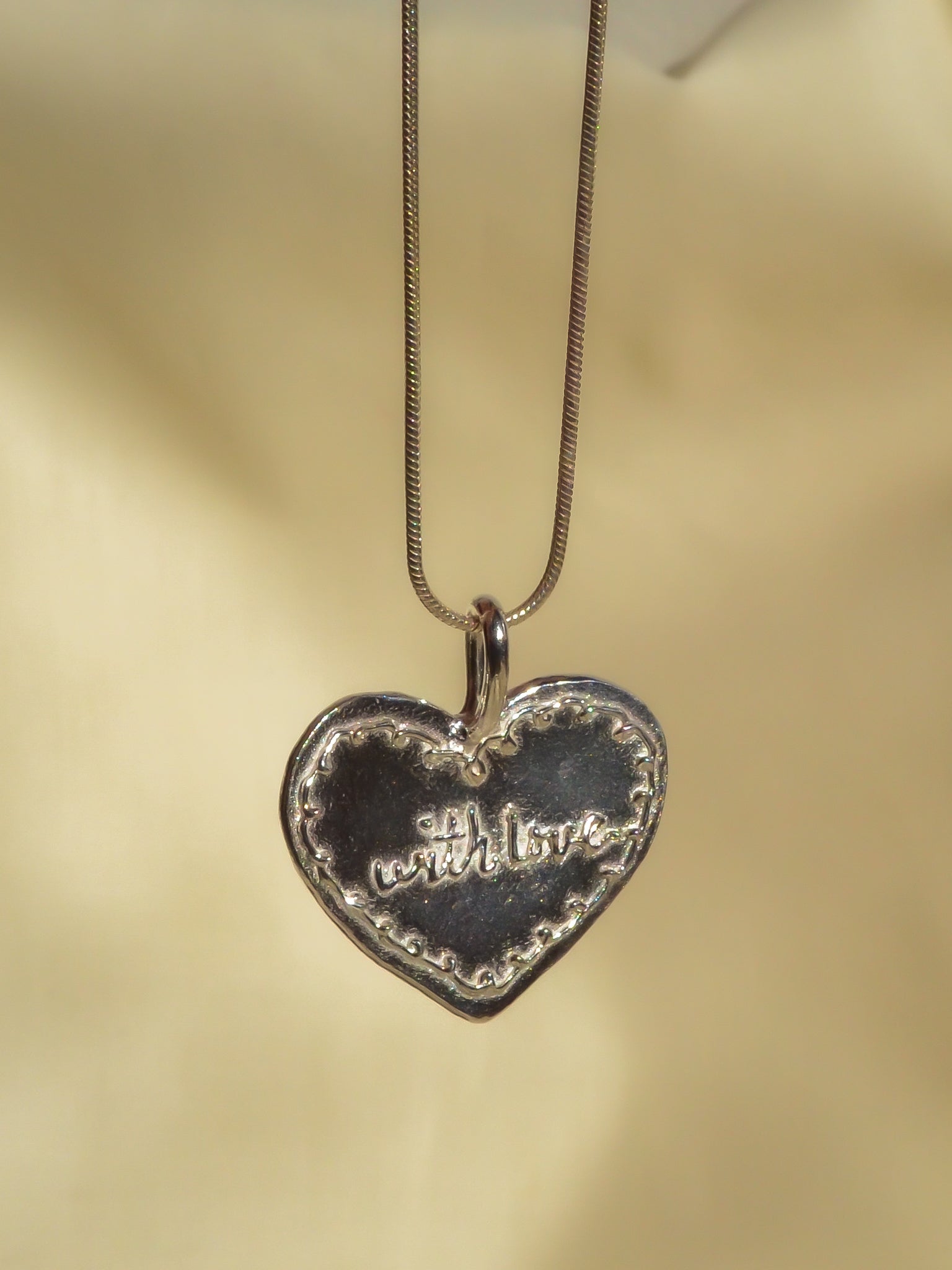 with love necklace