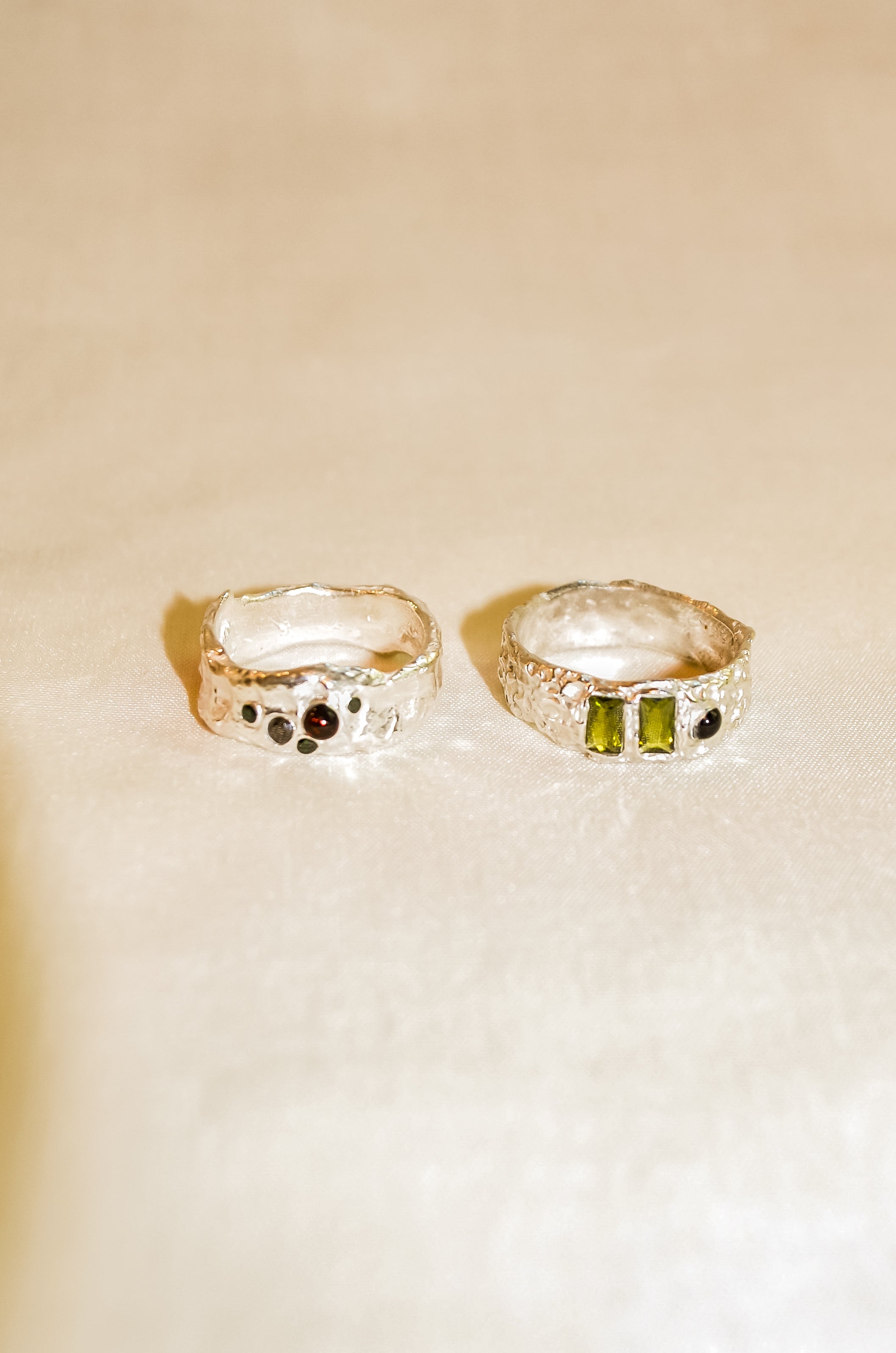 silver & matcha: make a ring