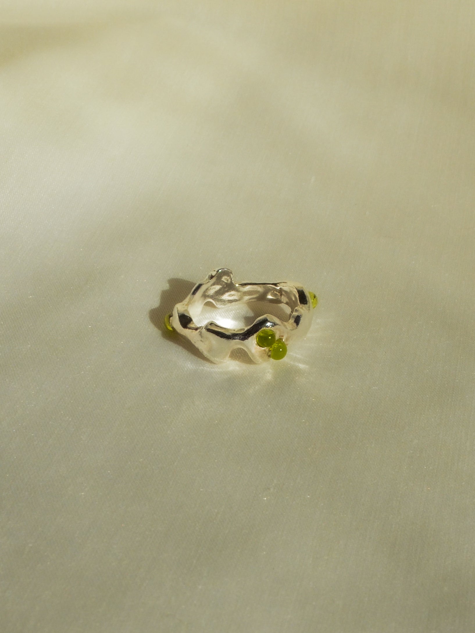 green bouba ring