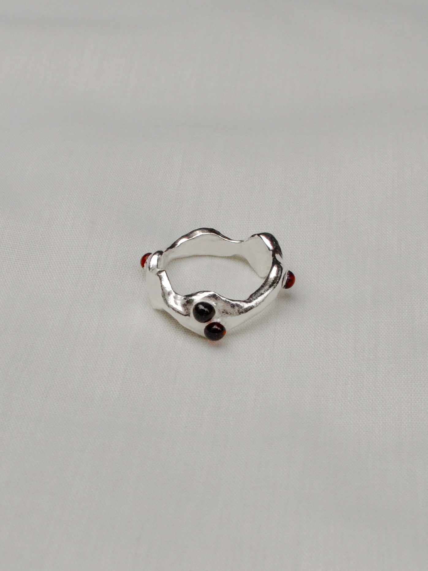 amber bouba ring