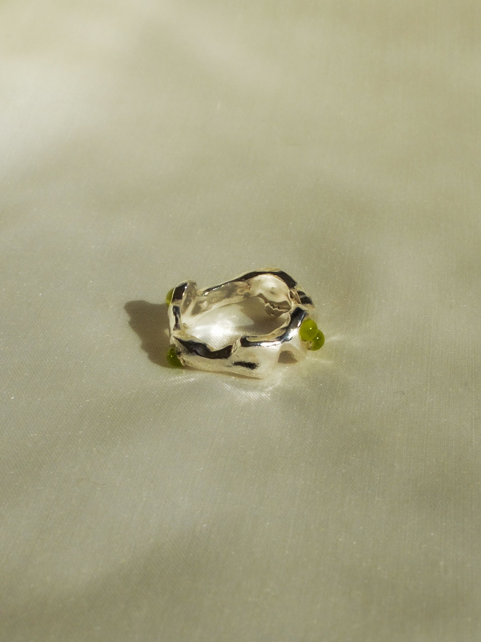 green bouba ring