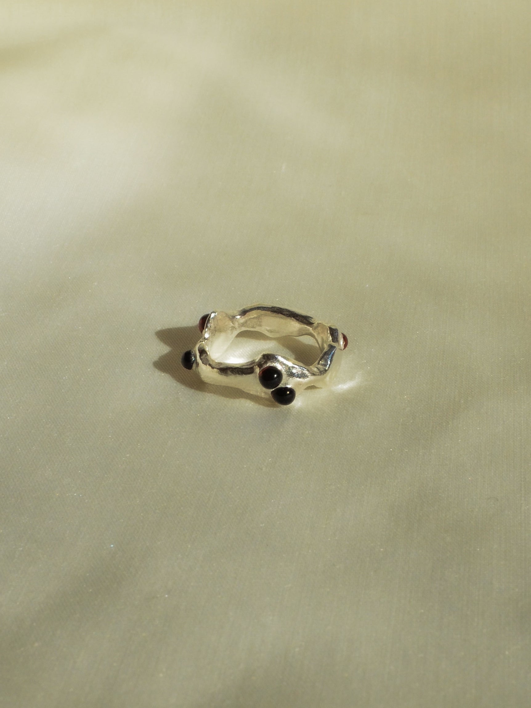 amber bouba ring