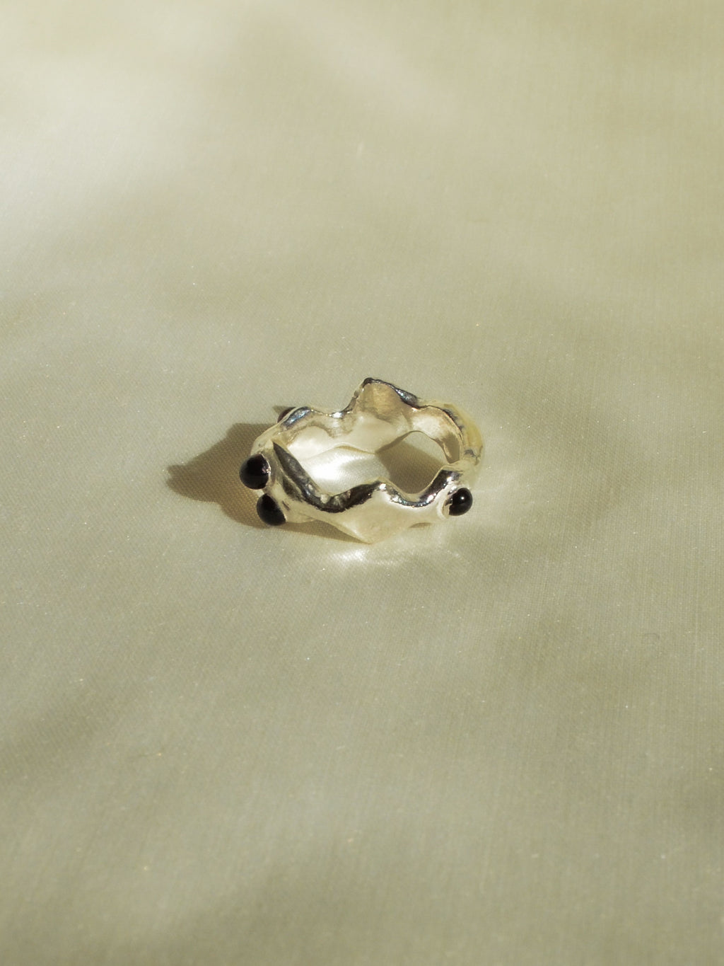 amber bouba ring