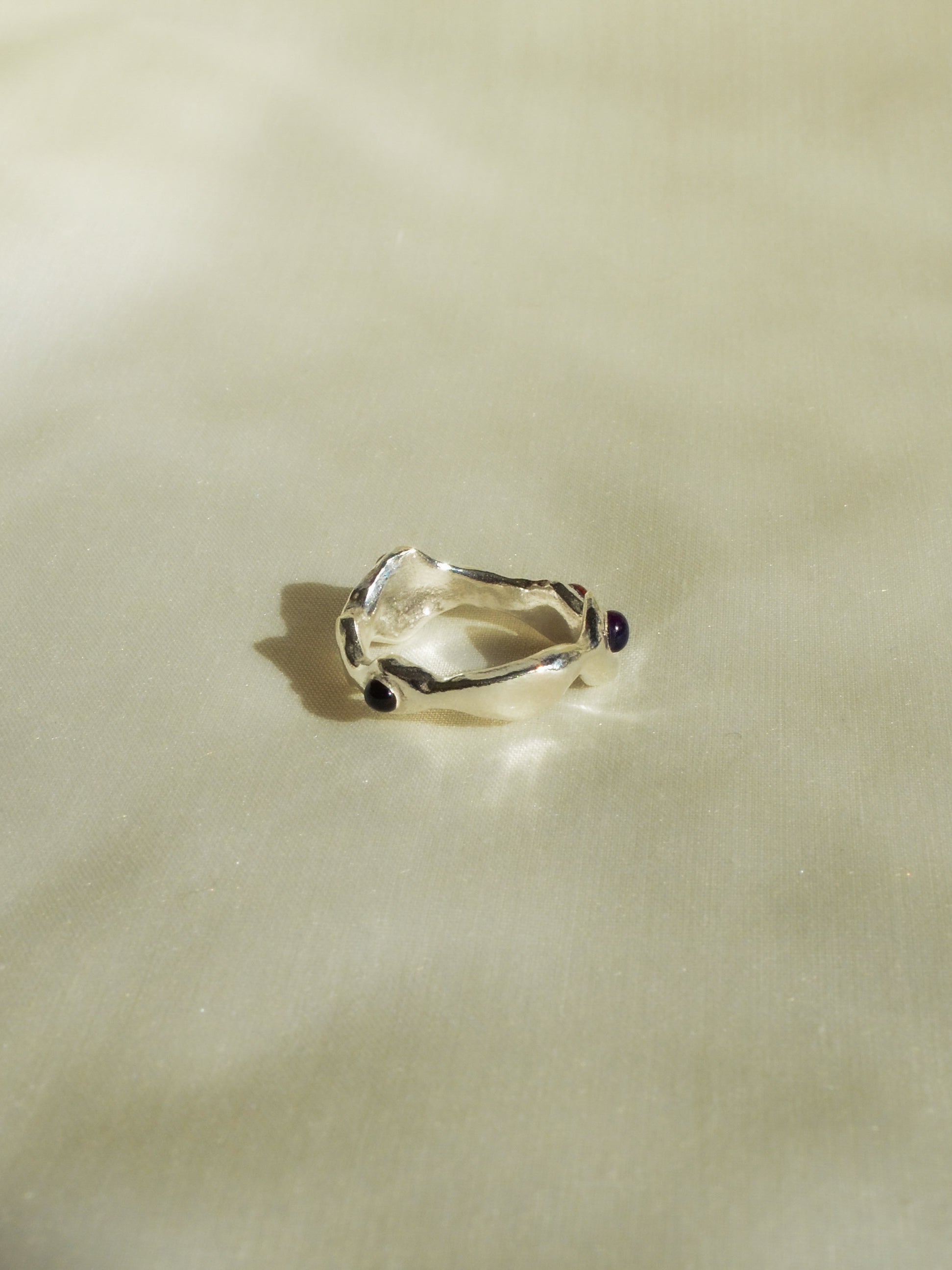 amber bouba ring