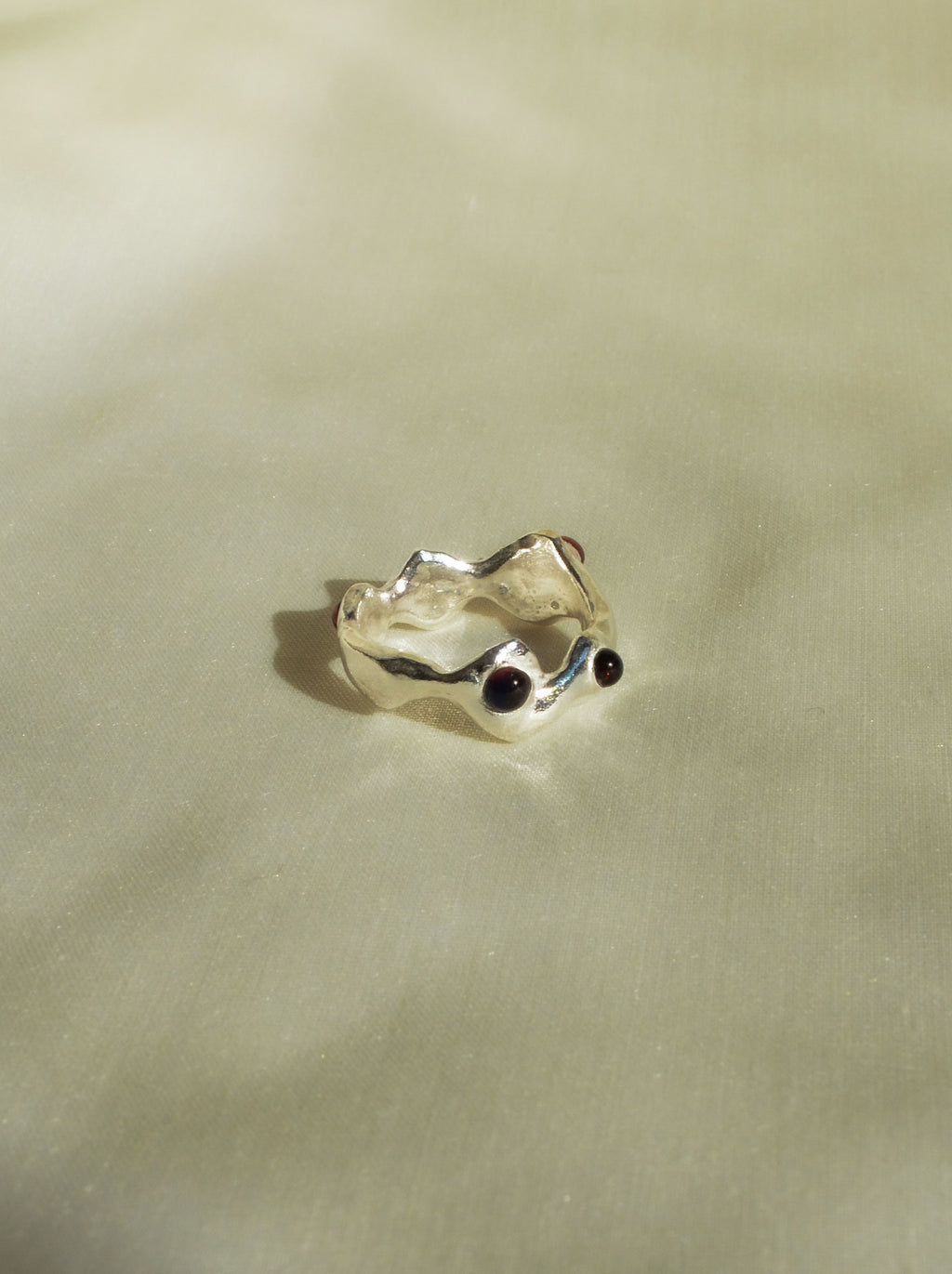amber bouba ring