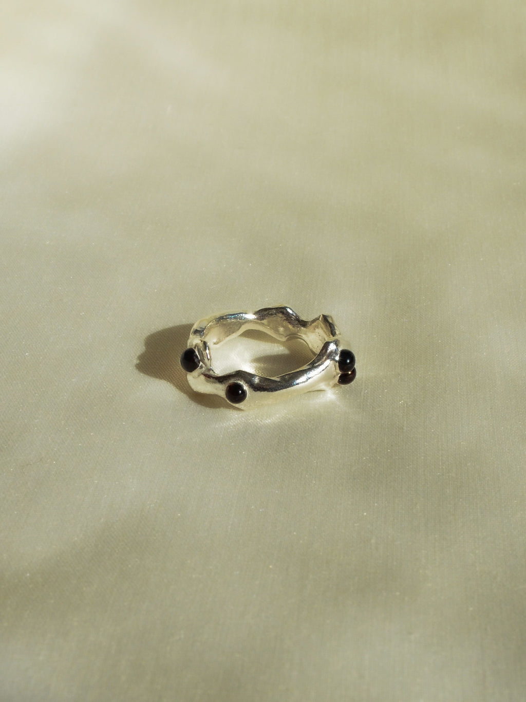 amber bouba ring