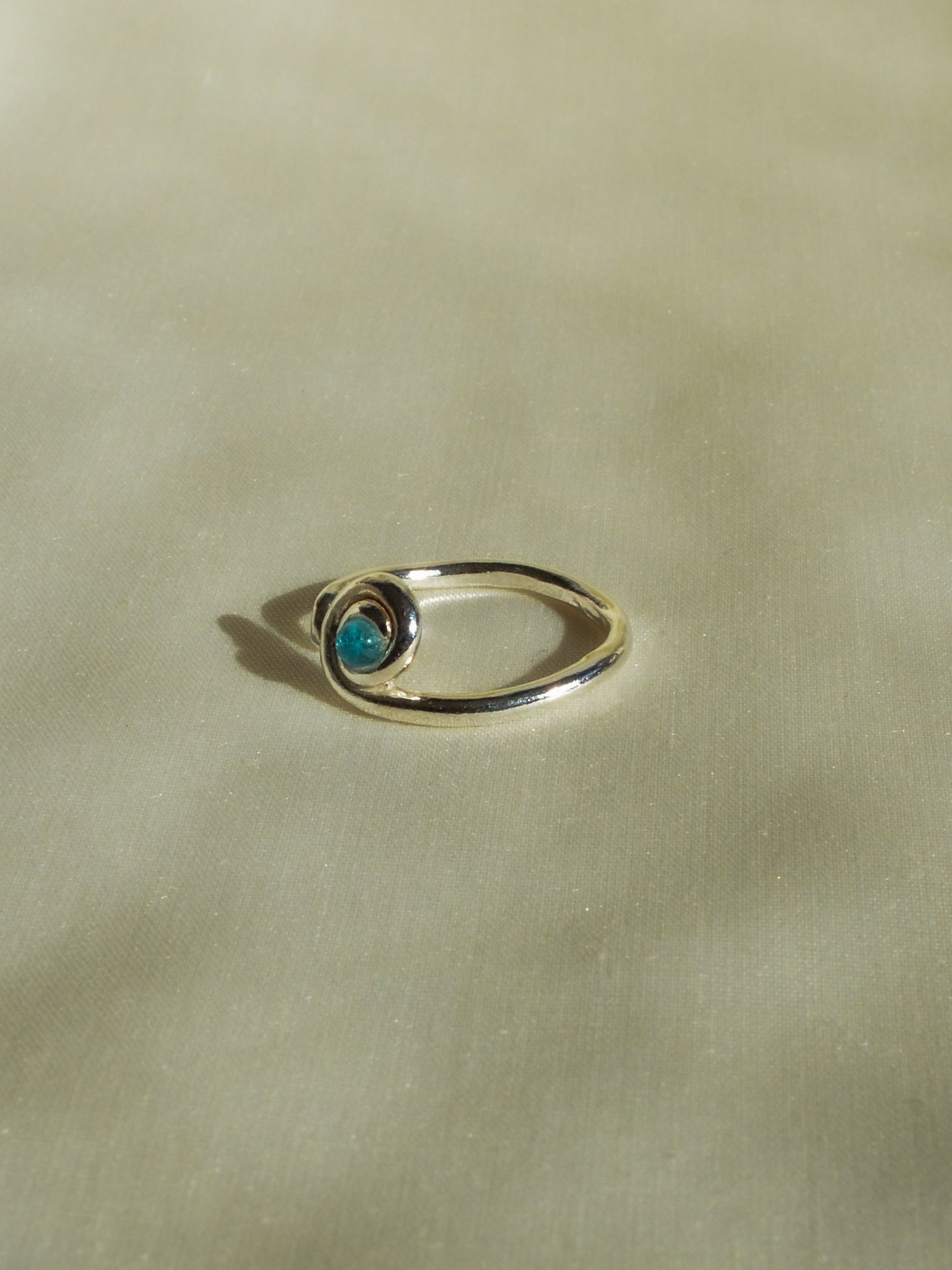 blue elio ring (size 6.5)