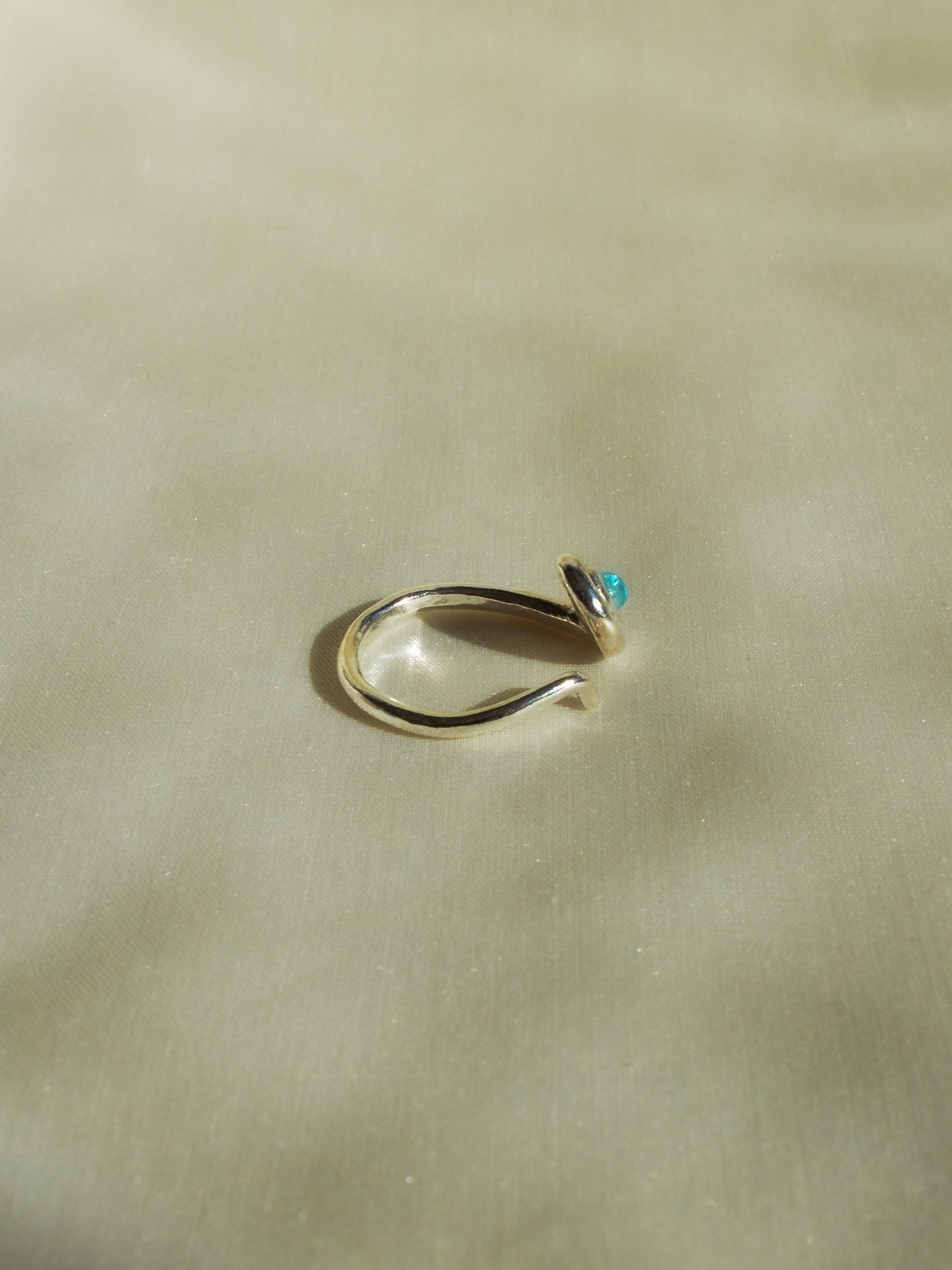 blue elio ring (size 6.5)