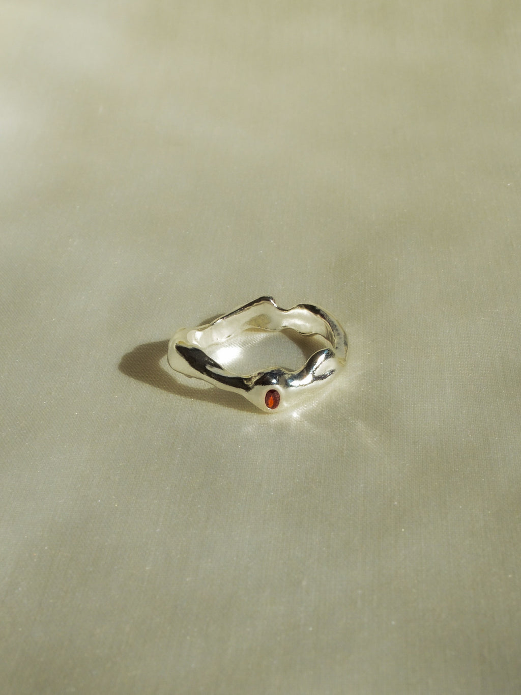ruby melt ring (size 8.5)