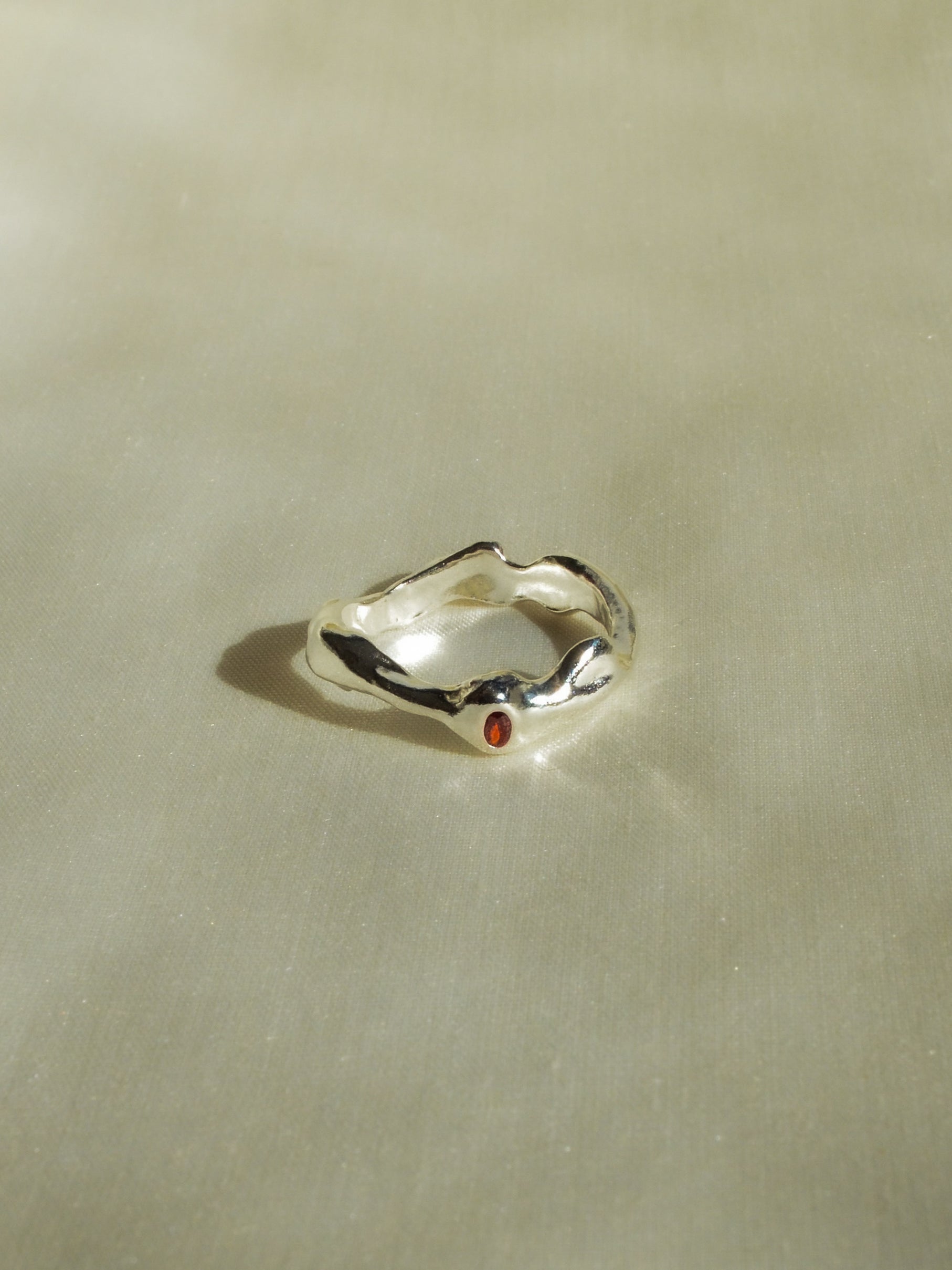 ruby melt ring (size 8.5)