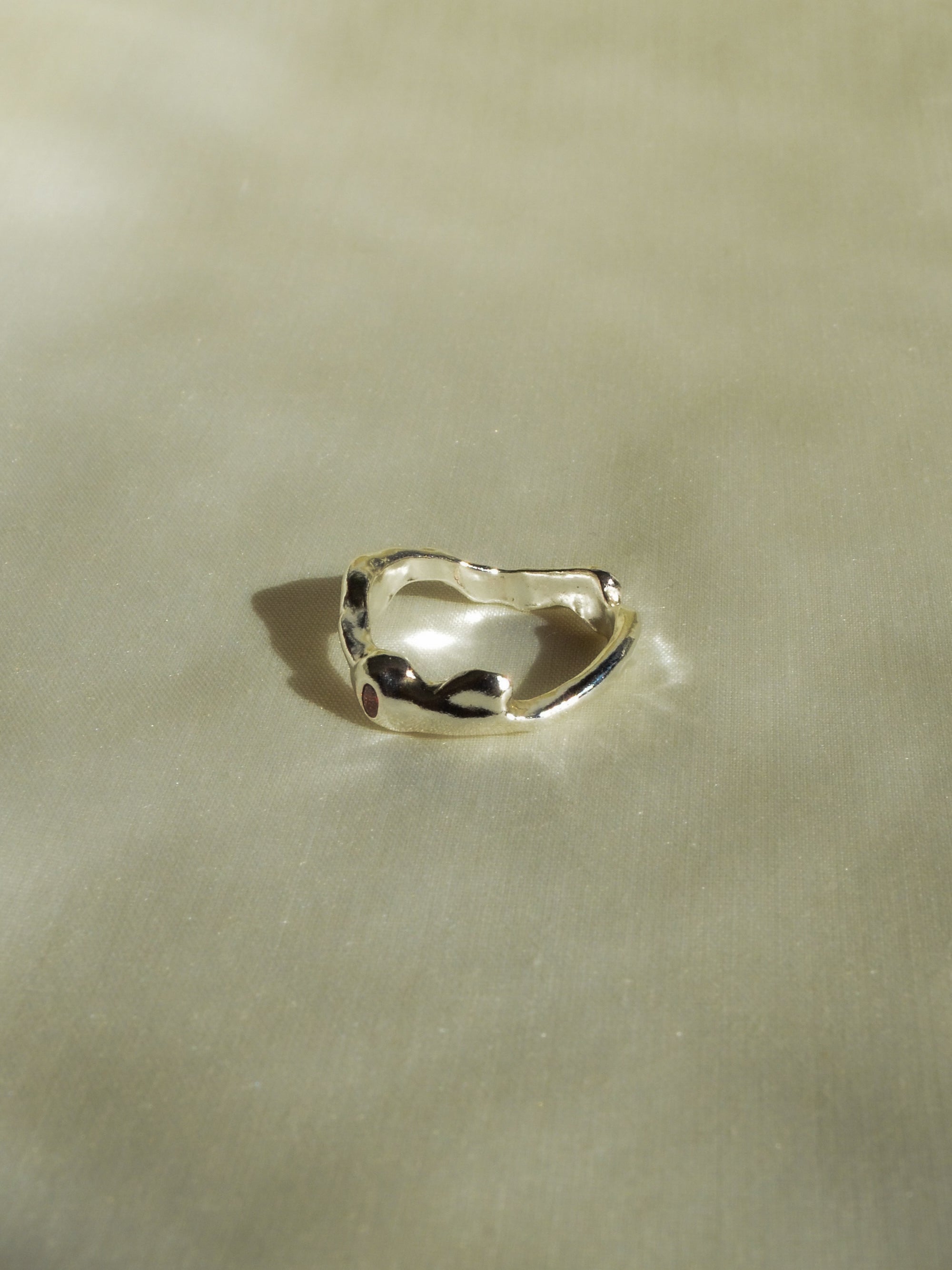 ruby melt ring (size 8.5)