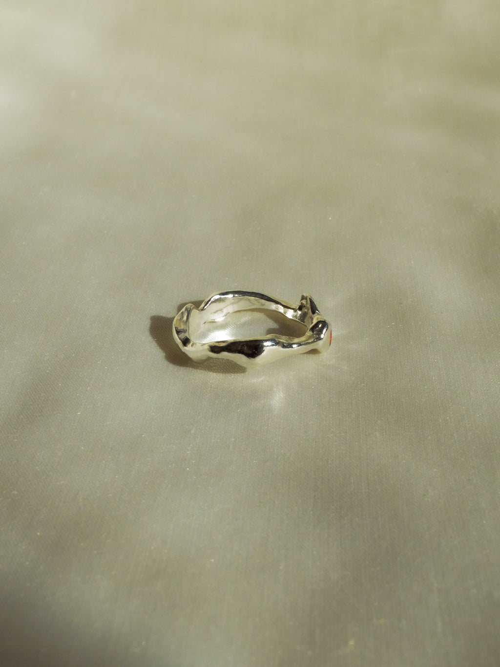 ruby melt ring (size 8.5)