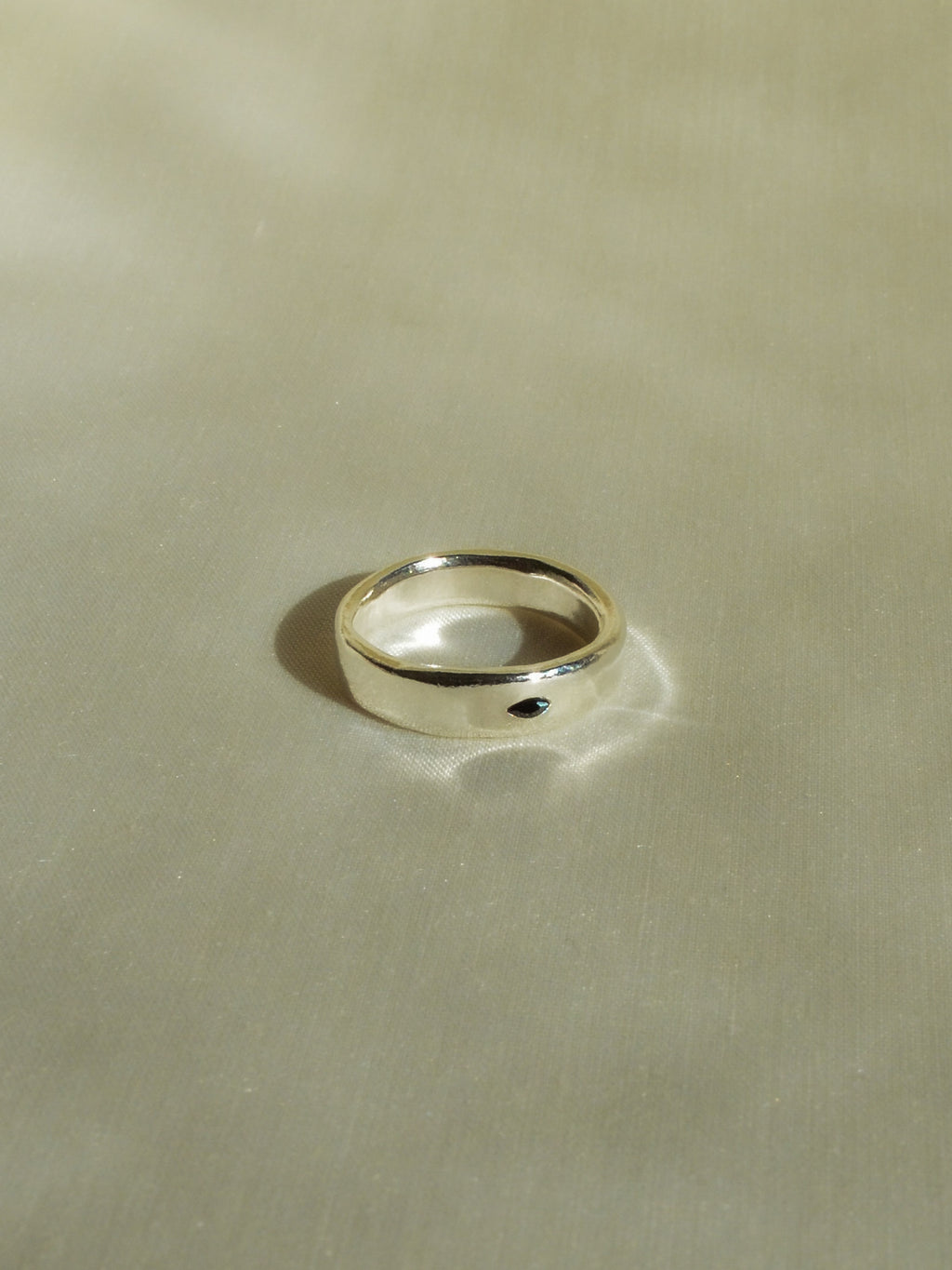 black serious ring