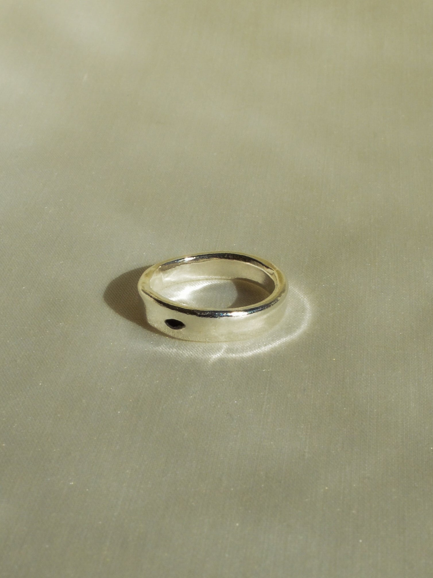 black serious ring