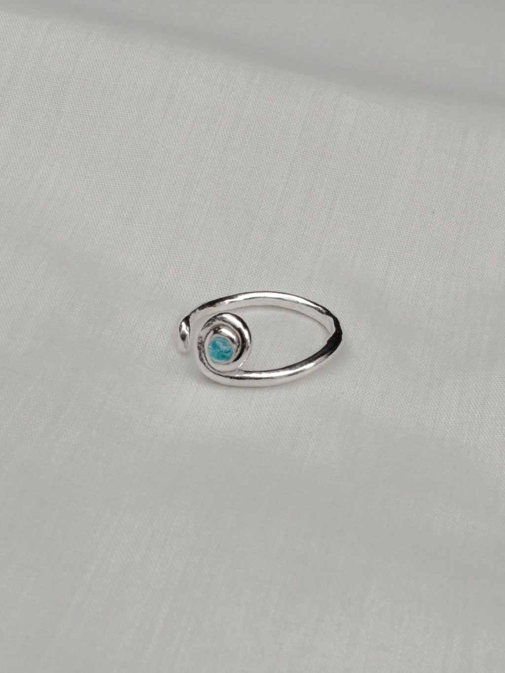 blue elio ring (size 6.5)