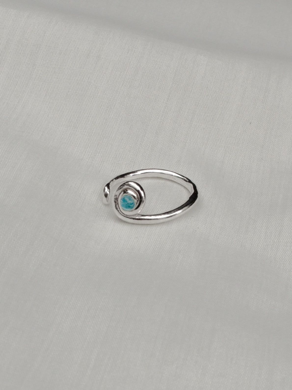 blue elio ring (size 6.5)