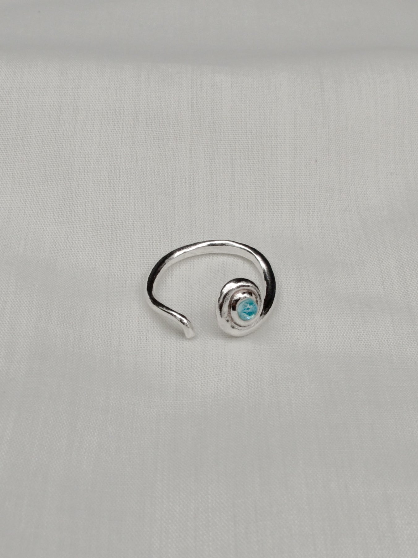 blue elio ring (size 6.5)