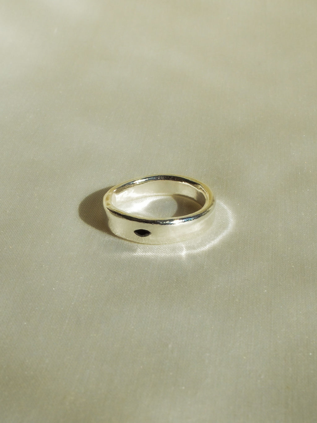 black serious ring