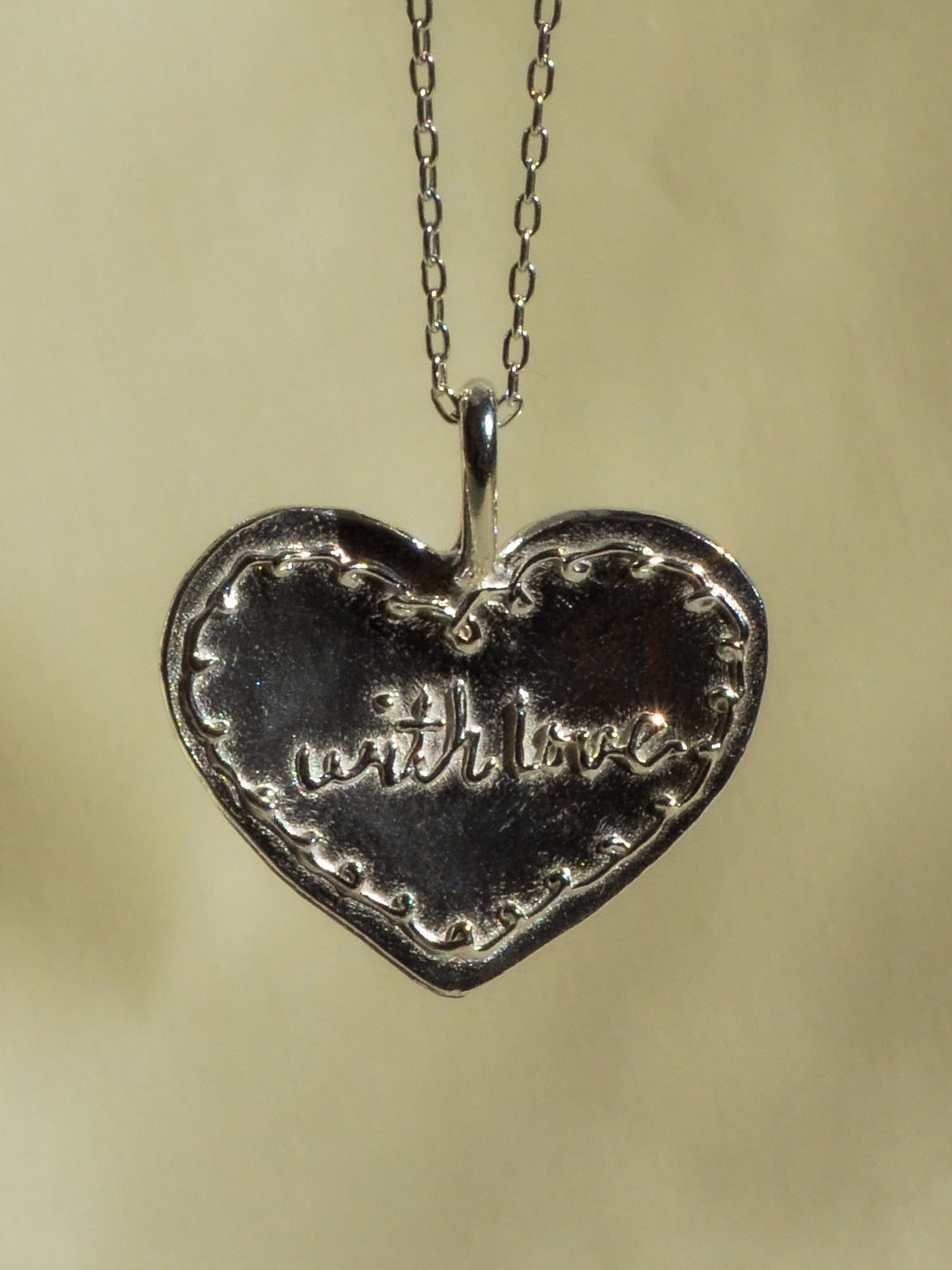 with love necklace