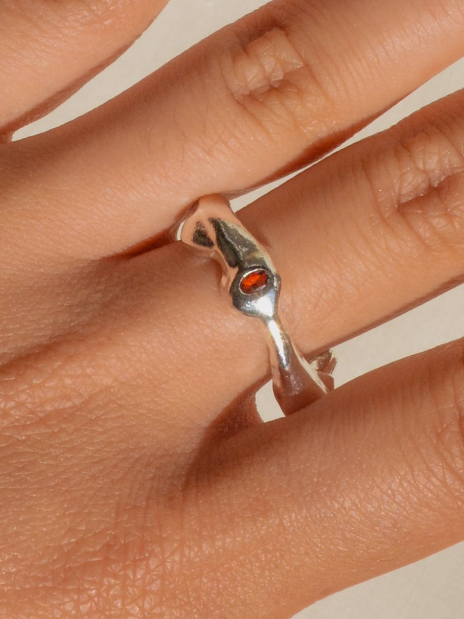 ruby melt ring (size 8.5)