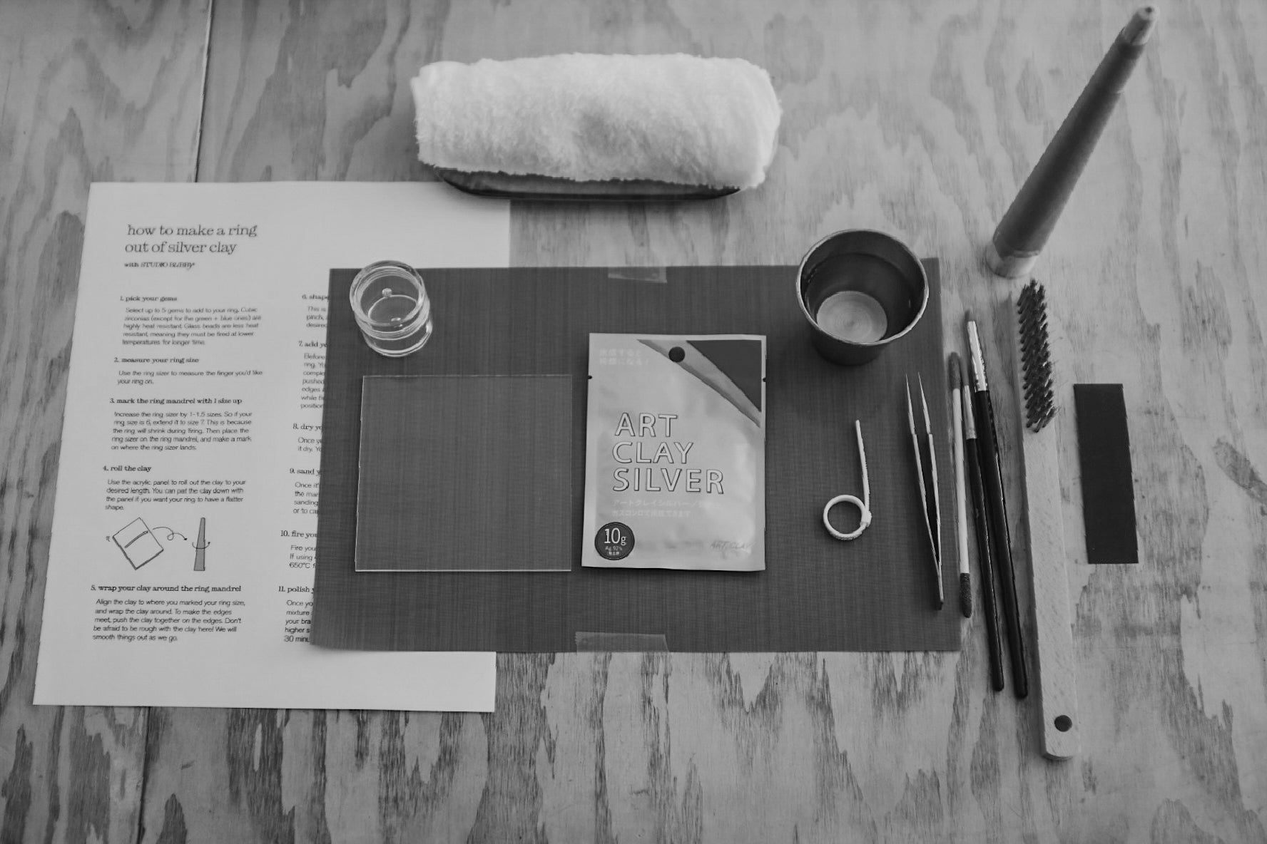 7/25 LANG x Studio Bubby: silver ring making workshop