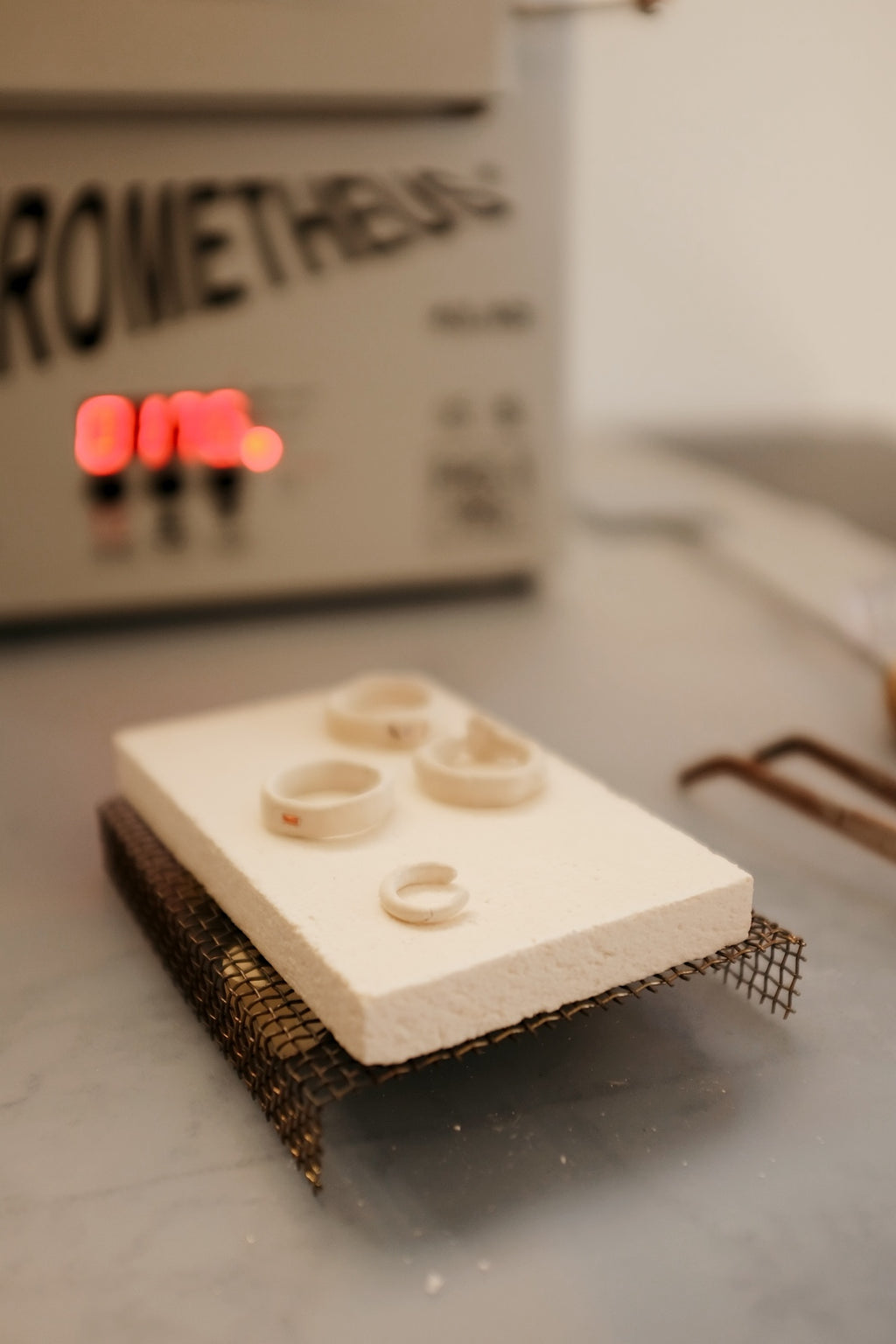 private workshop: silver ring making