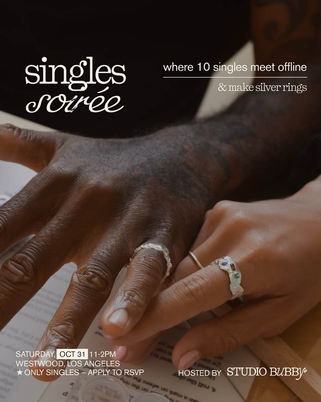 singles soirée: make a ring