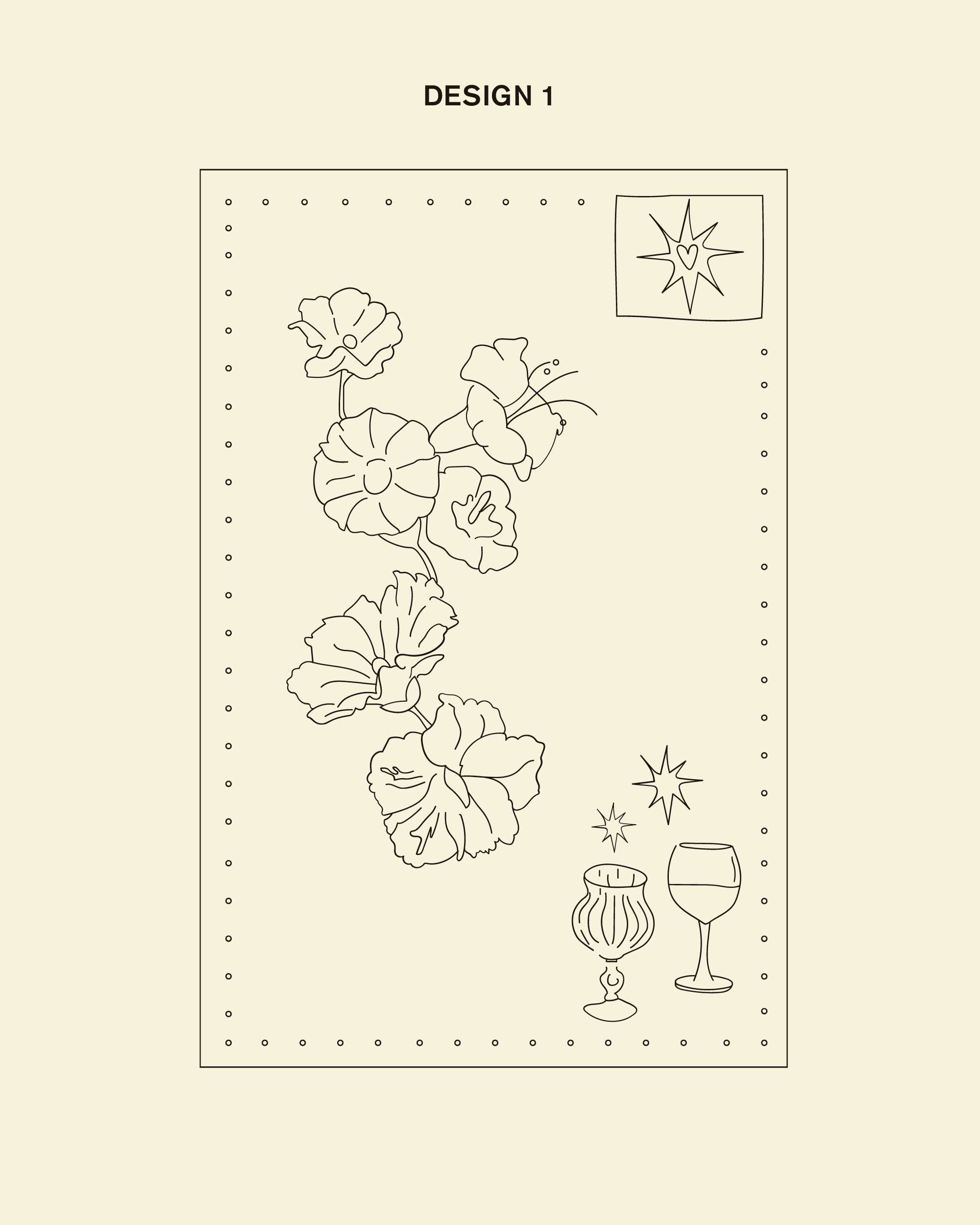 whimsy wedding illustrations