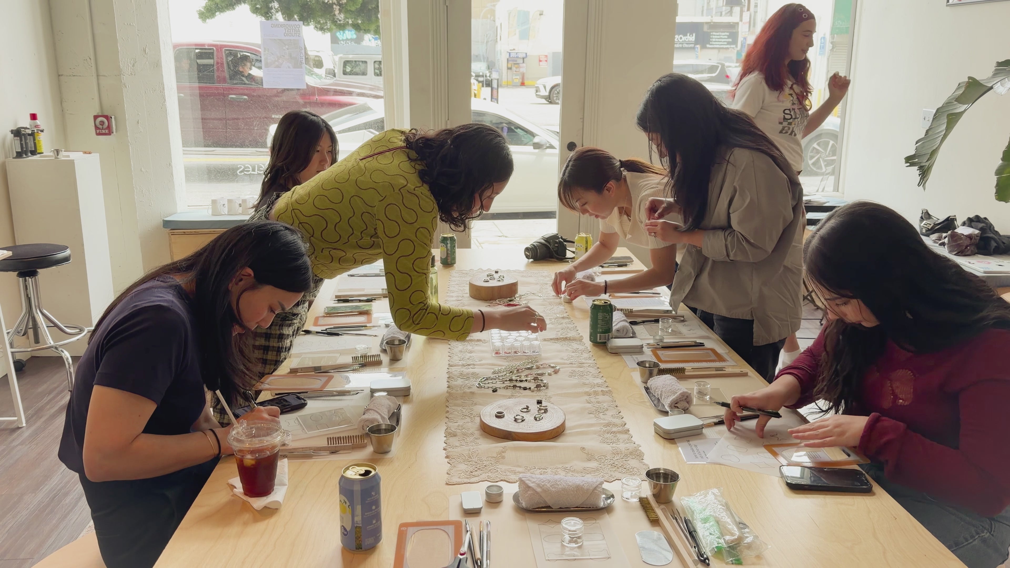 7/25 LANG x Studio Bubby: silver ring making workshop