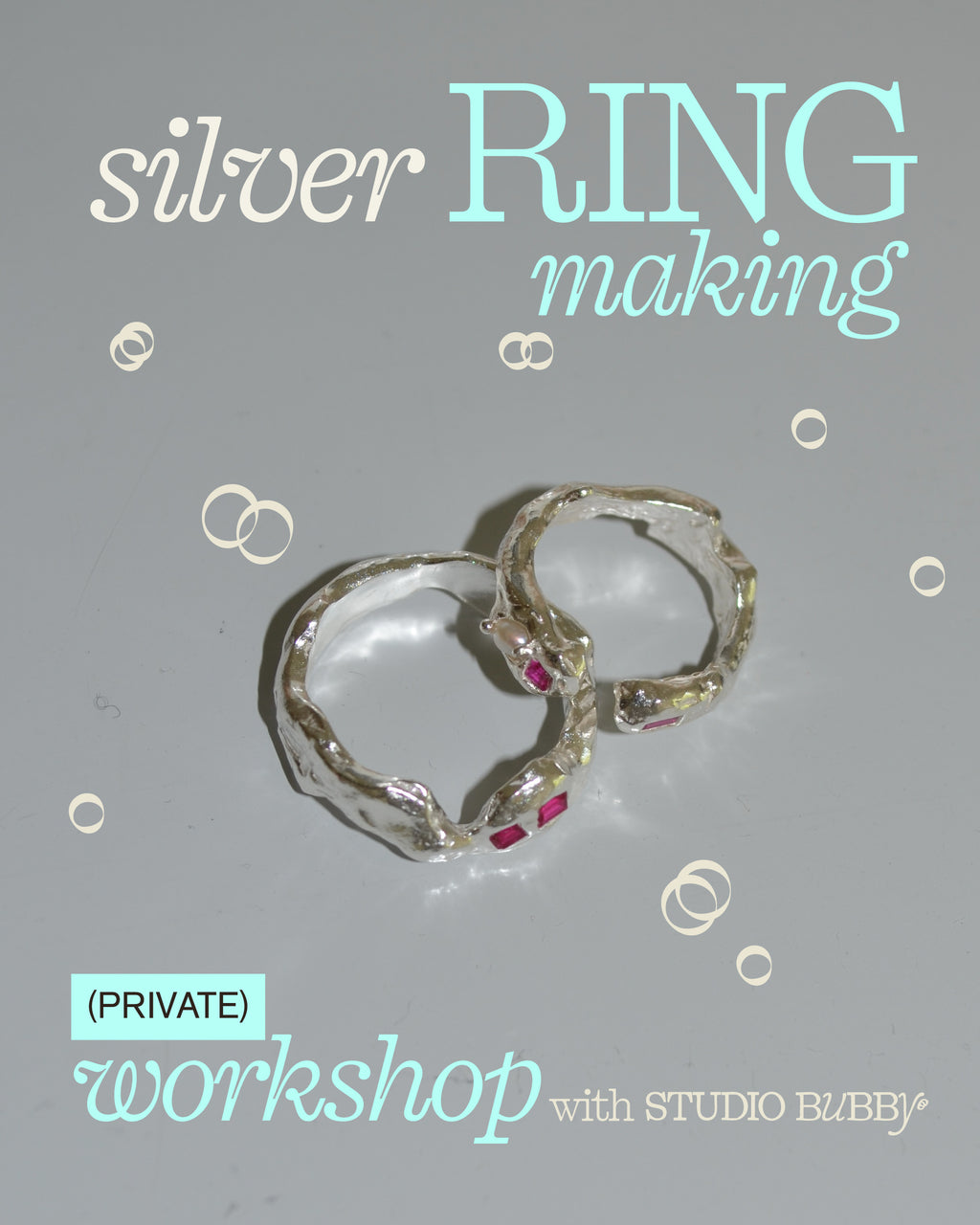 private workshop: silver ring making